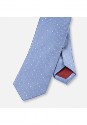 OLYMP Tie 1799, 6cm Halványkék Mintás Nyakkendő