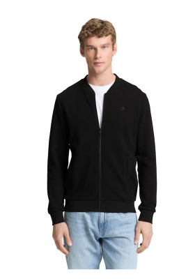 TOM TAILOR DENIM 0337, Fekete Átmeneti Dzseki