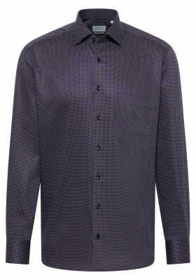 ETERNA Modern Fit 1054, Piros, Mintás Hosszú Ujjú Ing