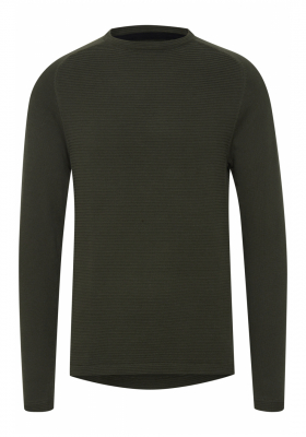 BLEND Norun 1160, Zöld Kötött Pulóver