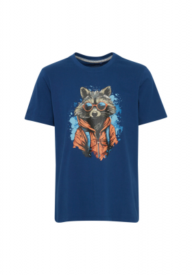 BLEND 7754, Kék Rövid Ujjú Póló