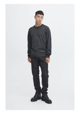 BLEND 5850, Fekete Kötött Pulóver