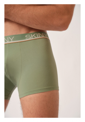 SKINY Cotton Multipack 6840, Greenbay Boxeralsó, Tripla Csomag