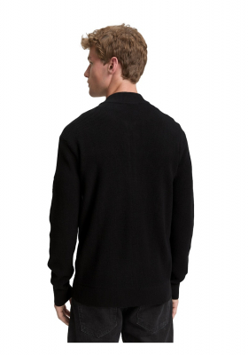 TOM TAILOR DENIM 7965, Fekete Kötött Kardigán