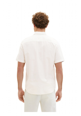 TOM TAILOR 6213, Bézs Rövid Ujjú Ing