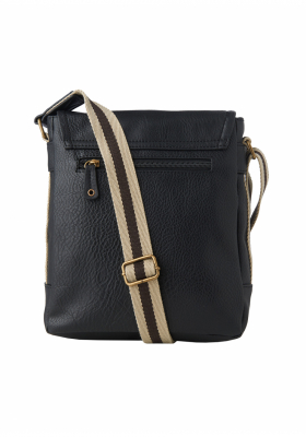 TOM TAILOR Faux Leather Shoulder Bag 10023, Táska, Fekete