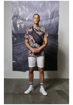 BLEND Seasonal 1636, Kék Rövid Ujjú Póló