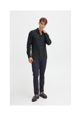 CASUAL FRIDAY Anton 4798, Kék Hosszú Ujjú Ing 