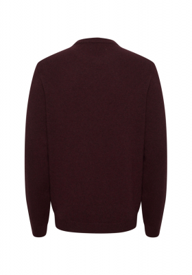 CASUAL FRIDAY Karl 3970, Bordó Kötött Gyapjú Pulóver, NOOS