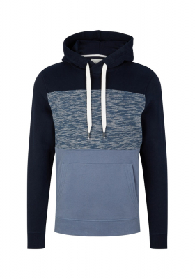 TOM TAILOR 2925 Kék Kapucnis Pulóver