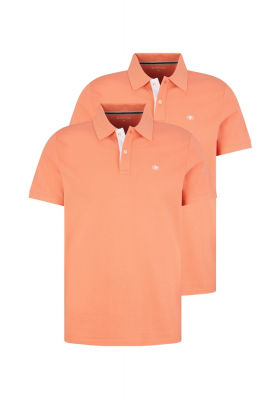 TOM TAILOR 1006, Lazac Színű Rövid Ujjú Ingpóló