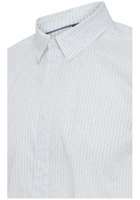 BLEND Signs 2842, Fehér Rövid Ujjú Ing, Regular fit