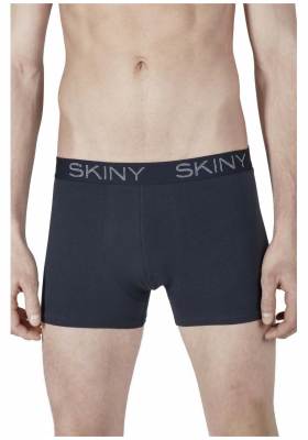 SKINY Cotton Multipack 6835, Boxernadrág, Dupla, SzürkeKék NOS