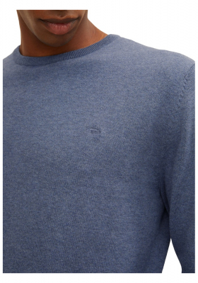 TOM TAILOR 2819, Kék Hosszú Ujjú Kötött Pulóver