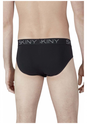 SKINY Cotton Multipack 6834, Fekete Alsónadrág, Dupla Kiszerelés NOS