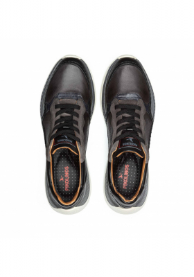 PIKOLINOS Motril M2C-6388C1, Fekete Borjúbőr Félcipő