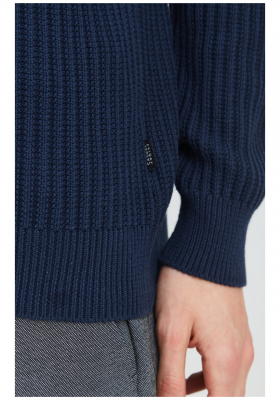 CASUAL FRIDAY Karl 3983, Kék Kötött Pulóver