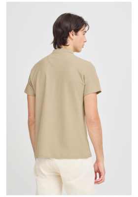 CASUAL FRIDAY Tristan 5107, Drapp Rövid Ujjú Ingpóló