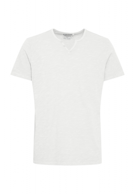 BLEND 7013, Fehér Rövid Ujjú Póló Gombos NOOS