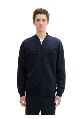 TOM TAILOR DENIM 3508, Sötétkék Dzseki