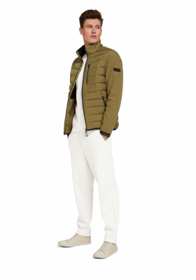 TOM TAILOR DENIM Hybrid 9241, Zöld Átmeneti Dzseki