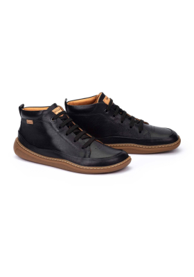 PIKOLINOS Aranjuez U9F-8055C1, Fekete Barefoot Borjúbőr Cipő