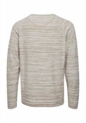 BLEND 5849, Bézs Kötött Pulóver