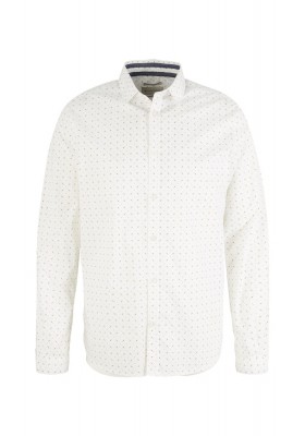 TOM TAILOR 2364, Fehér Hosszú Ujjú Ing 