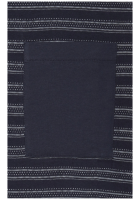 CASUAL FRIDAY Striped 2449, Kék Csíkos Rövid Ujjú Póló