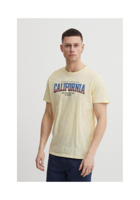 BLEND 5311, Krémszínű Rövid Ujjú Póló