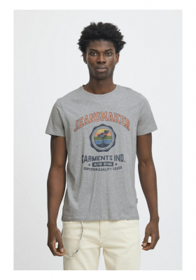 BLEND 6502, Szürke Rövid Ujjú Póló