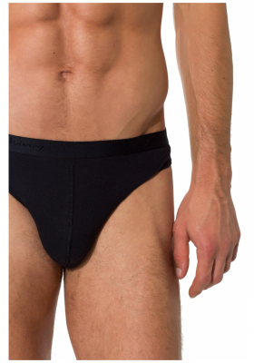 SKINY Cotton Rib 2275, Fekete Alsónadrág NOS