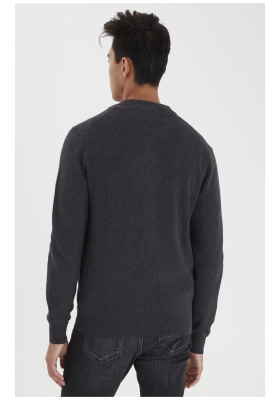 CASUAL FRIDAY Zipper 1986, Szürke Kötött Kardigán