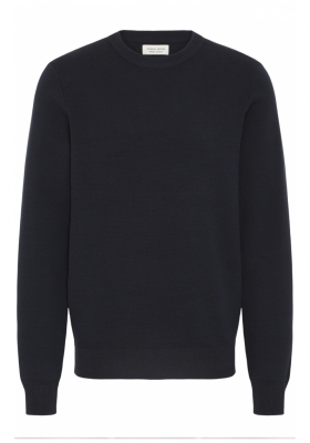 CASUAL FRIDAY Theo 6022, Sötétkék Kötött Pulóver NOOS