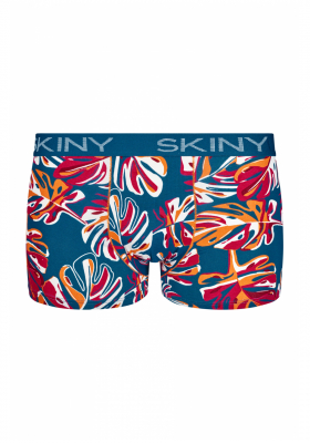 SKINY Cotton Multipack 6487, Kék Boxernadrág, Dupla Csomag