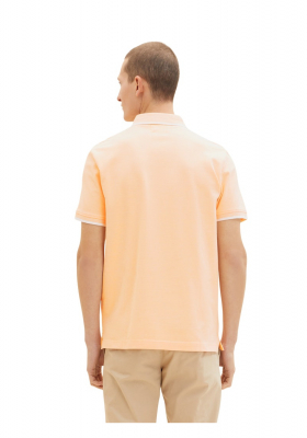 TOM TAILOR 5900, Narancs Rövid Ujjú Ingpóló