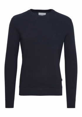 CASUAL FRIDAY Karlo 4787, Fekete Kötött Pulóver