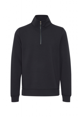 CASUAL FRIDAY Sebastian 4816, Sötétkék Cipzáros Pulóver, NOOS