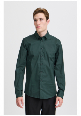 CASUAL FRIDAY Palle 0924, Sötétzöld Hosszú Ujjú Ing, NOOS