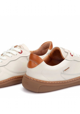 PIKOLINOS Aranjuez U9F-6363C1, Fehér Borjúbőr Félcipő