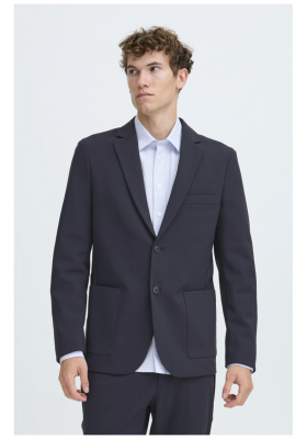 CASUAL FRIDAY Aiden 5362, Kék Sztreccs Zakó 