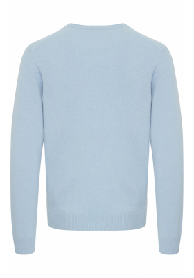 CASUAL FRIDAY Karl 3970, Világoskék Kötött Gyapjú Polóver NOOS