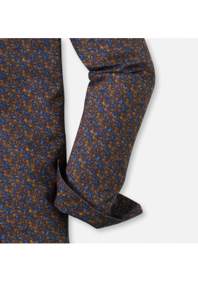 OLYMP Level Five Casual 3032, Sárga Hosszú Ujjú Ing, Body fit, Kent