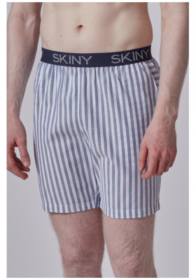 SKINY Mix & Match 0510, Kék, Csíkos Pizsama