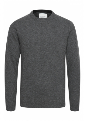 CASUAL FRIDAY Karl 3970, Szürke Kötött Gyapjú Pulóver, NOOS