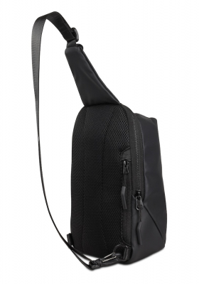 BUGATTI Blanc 0101,  Fekete Crossbody Táska