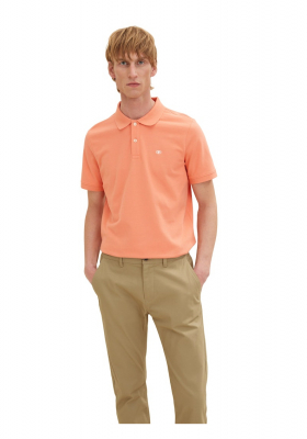 TOM TAILOR 1006, Lazac Színű Rövid Ujjú Ingpóló