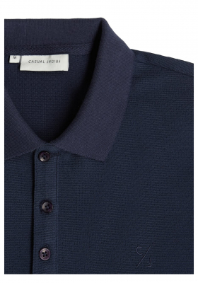 CASUAL FRIDAY Turner 3366, Kék Rövid Ujjú Ingpóló