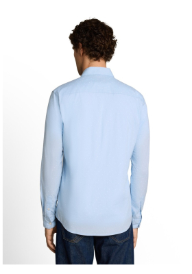 TOM TAILOR DENIM 2281, Világoskék Hosszú Ing