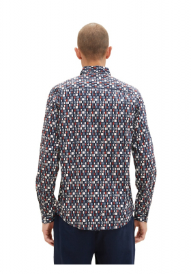 TOM TAILOR 7456, Kék Hosszú Ujjú Ing